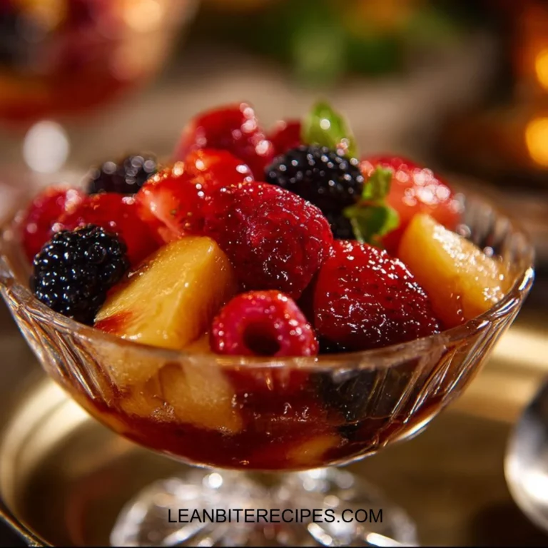 Colorful servings of fruit juice gelatin dessert made with fresh fruit flavors.