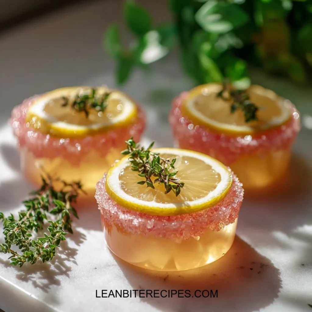 Colorful gelatin snacks arranged on a plate, great for healthy weight loss diets.