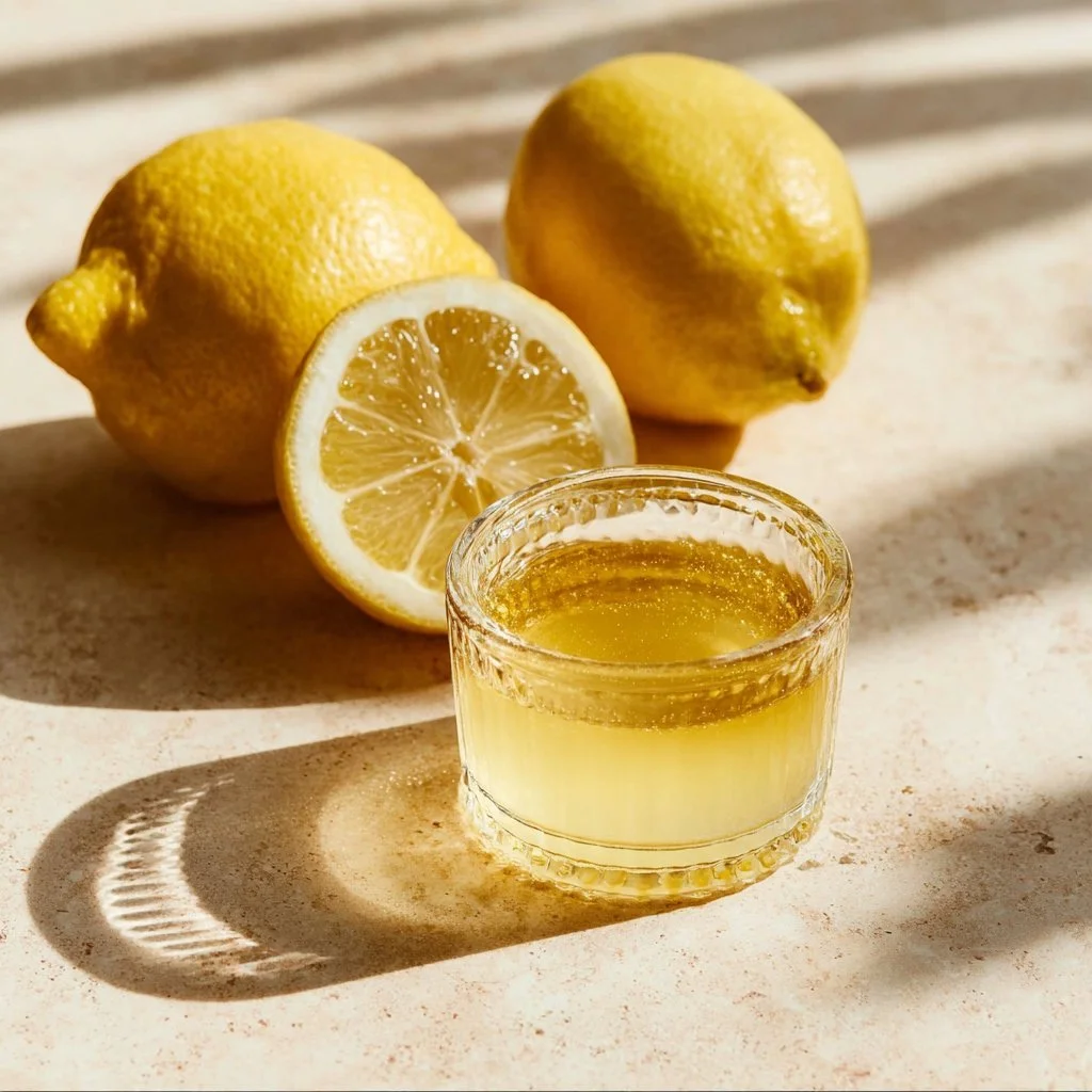 Lemon Gelatin Tonic