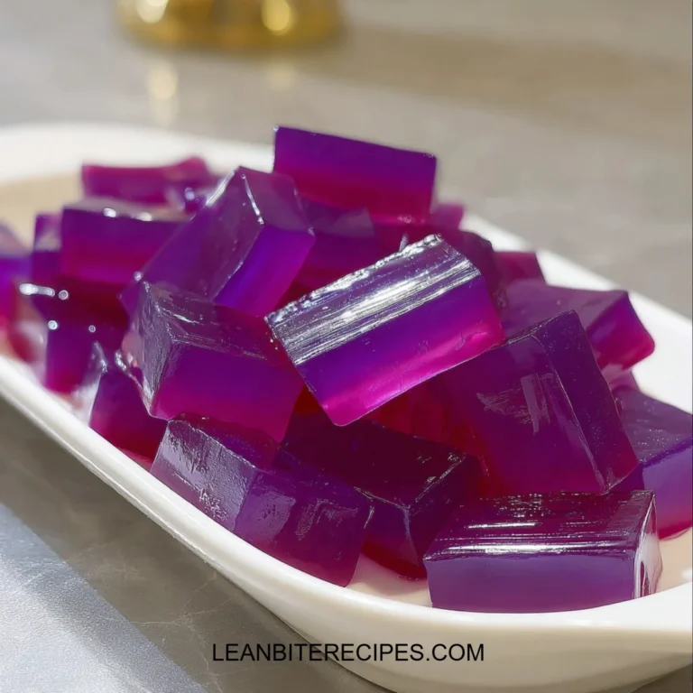 A vibrant pink gelatin dessert showcasing the gelatin trick for fun recipes.